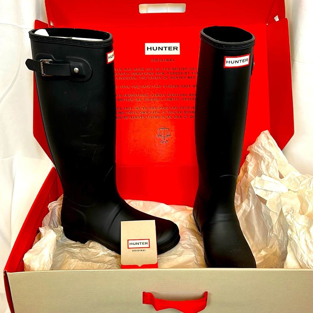 Black Hunter Rain Boots